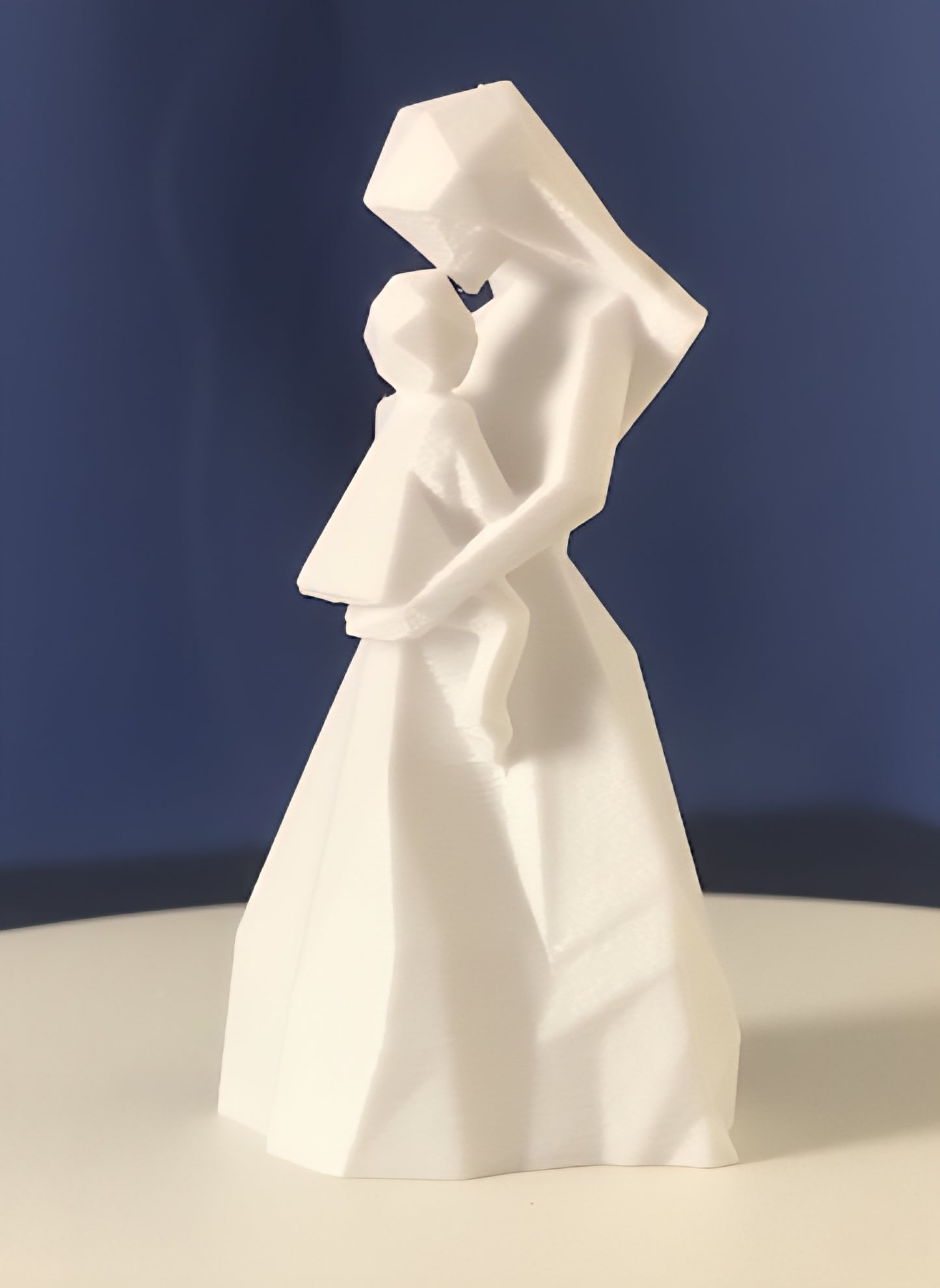 Geometric Mother and baby