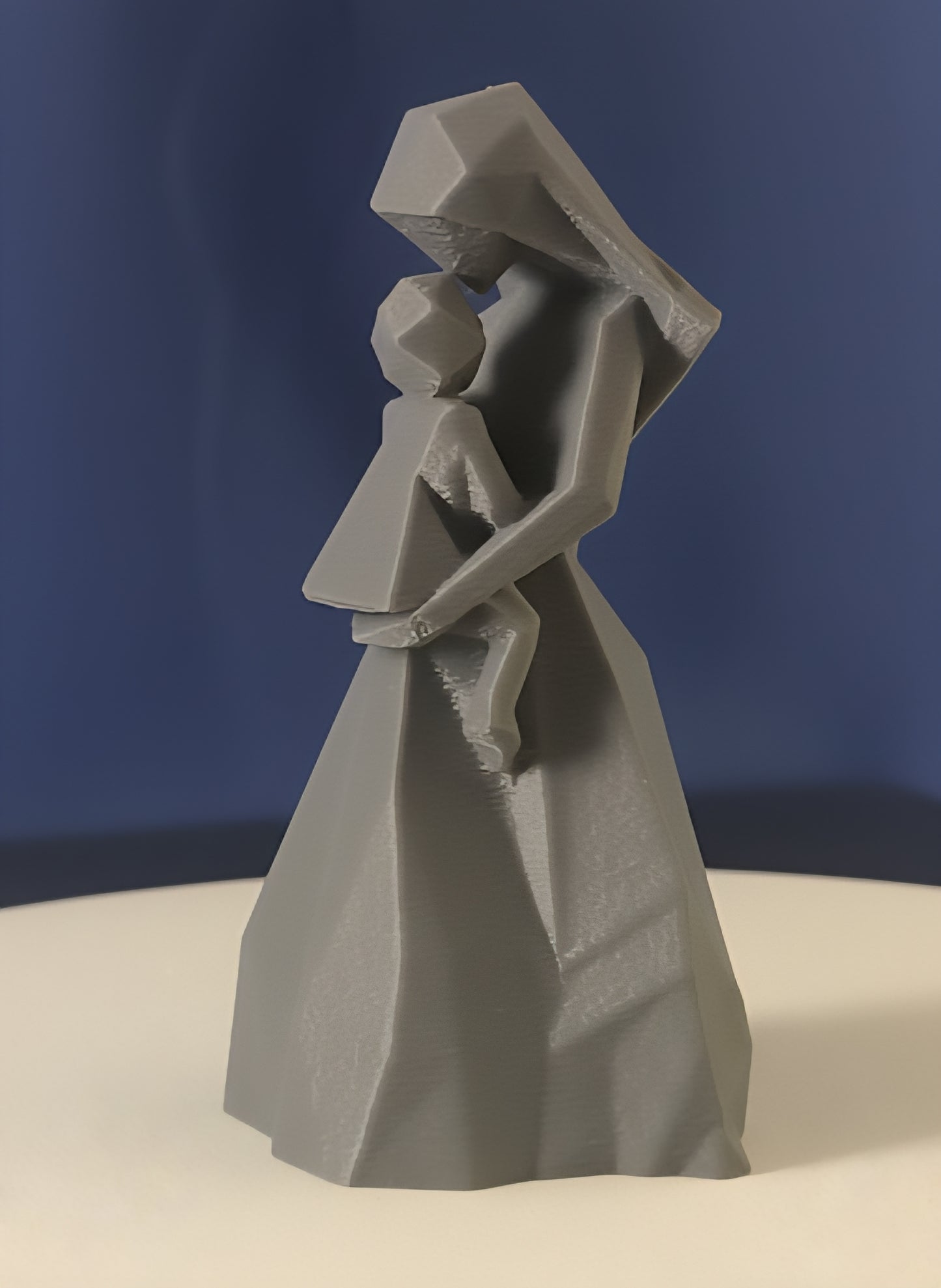 Geometric Mother and baby
