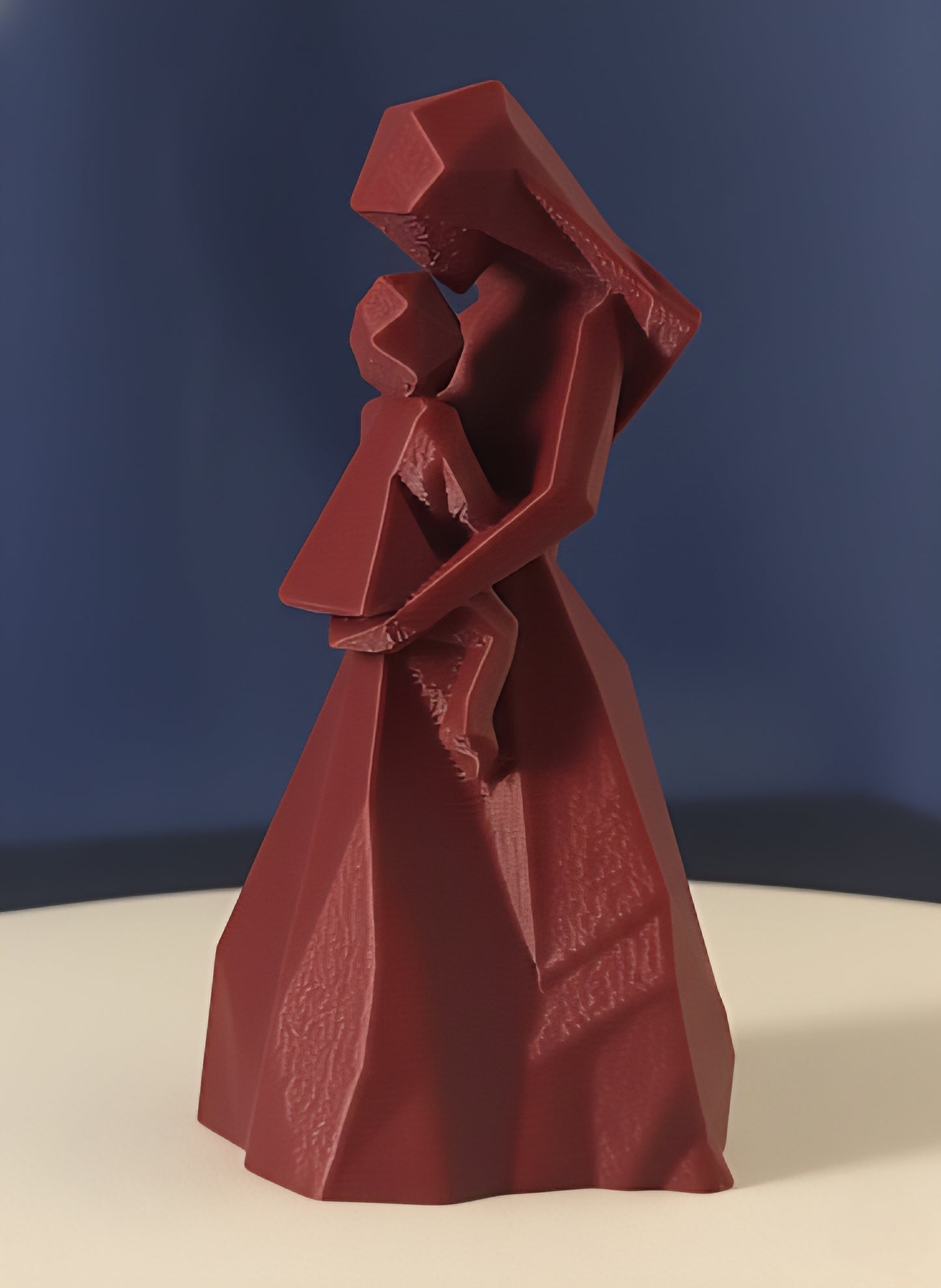 Geometric Mother and baby