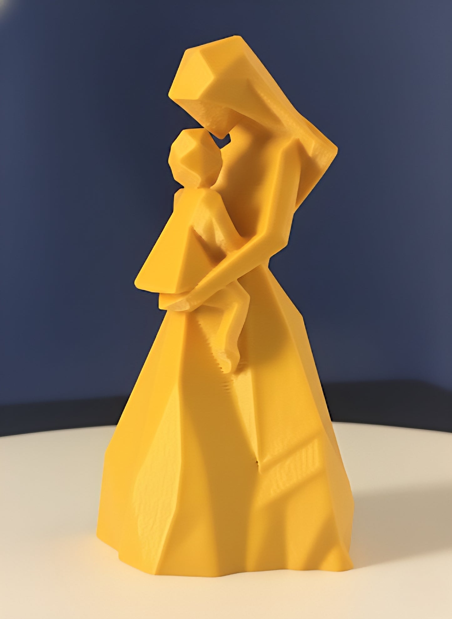 Geometric Mother and baby