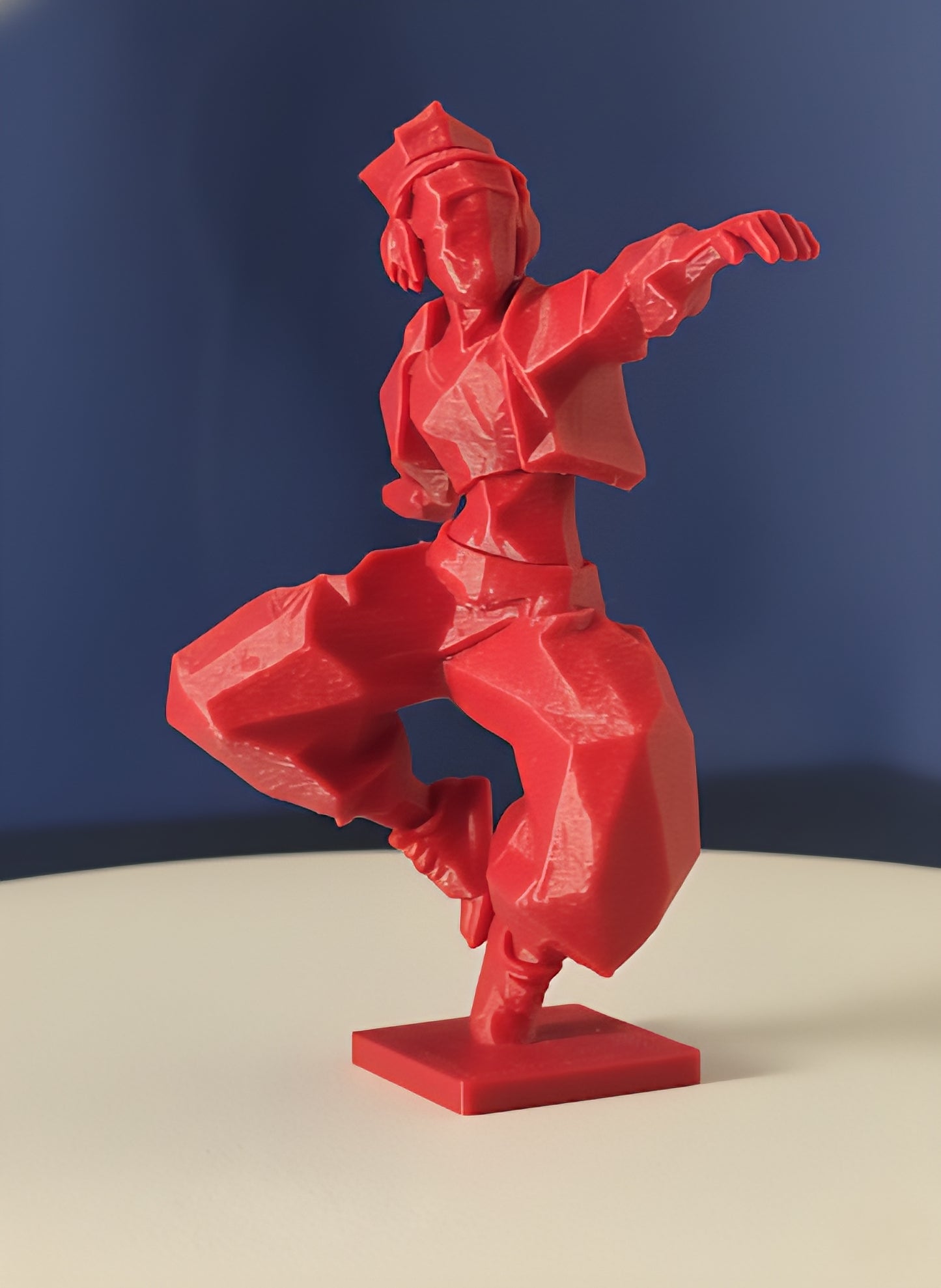 Geometric Hip Hop Dancer
