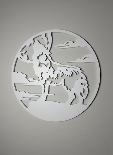 Howling Wolf Wall Art