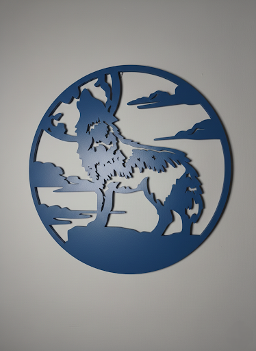 Howling Wolf Wall Art