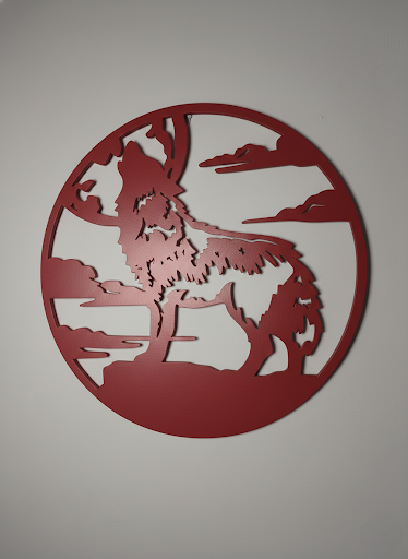 Howling Wolf Wall Art