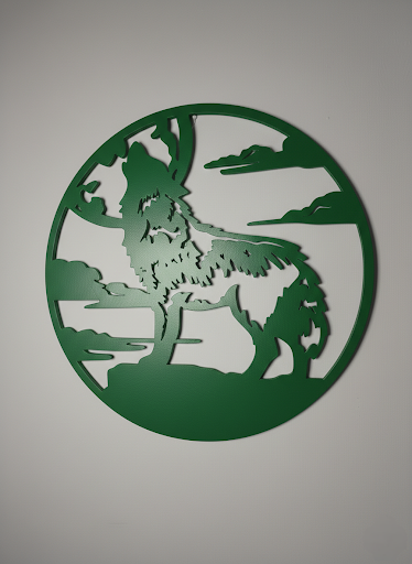 Howling Wolf Wall Art