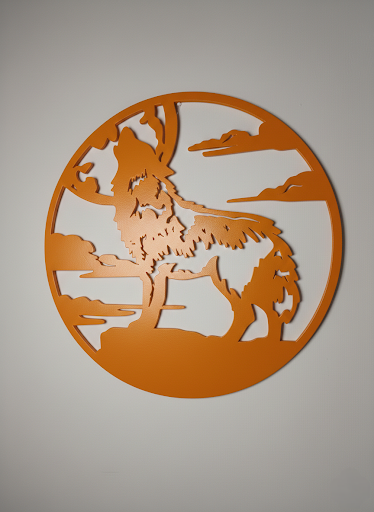 Howling Wolf Wall Art