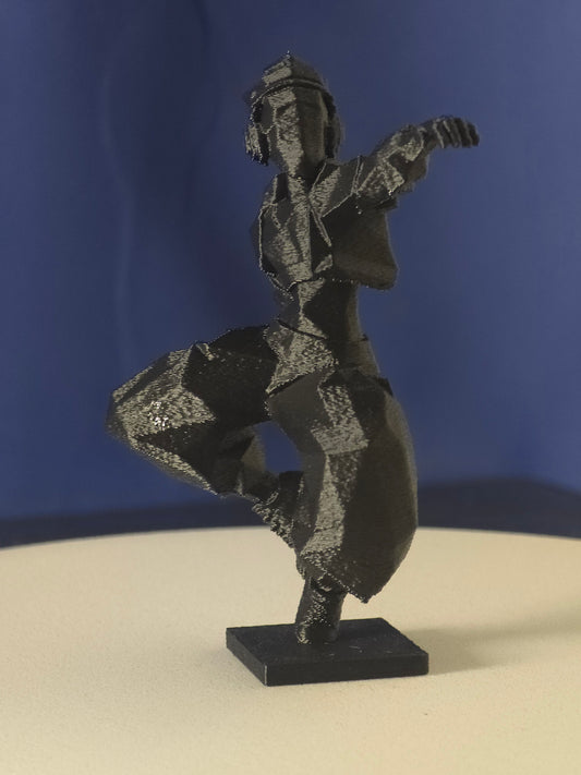 Geometric Hip Hop Dancer
