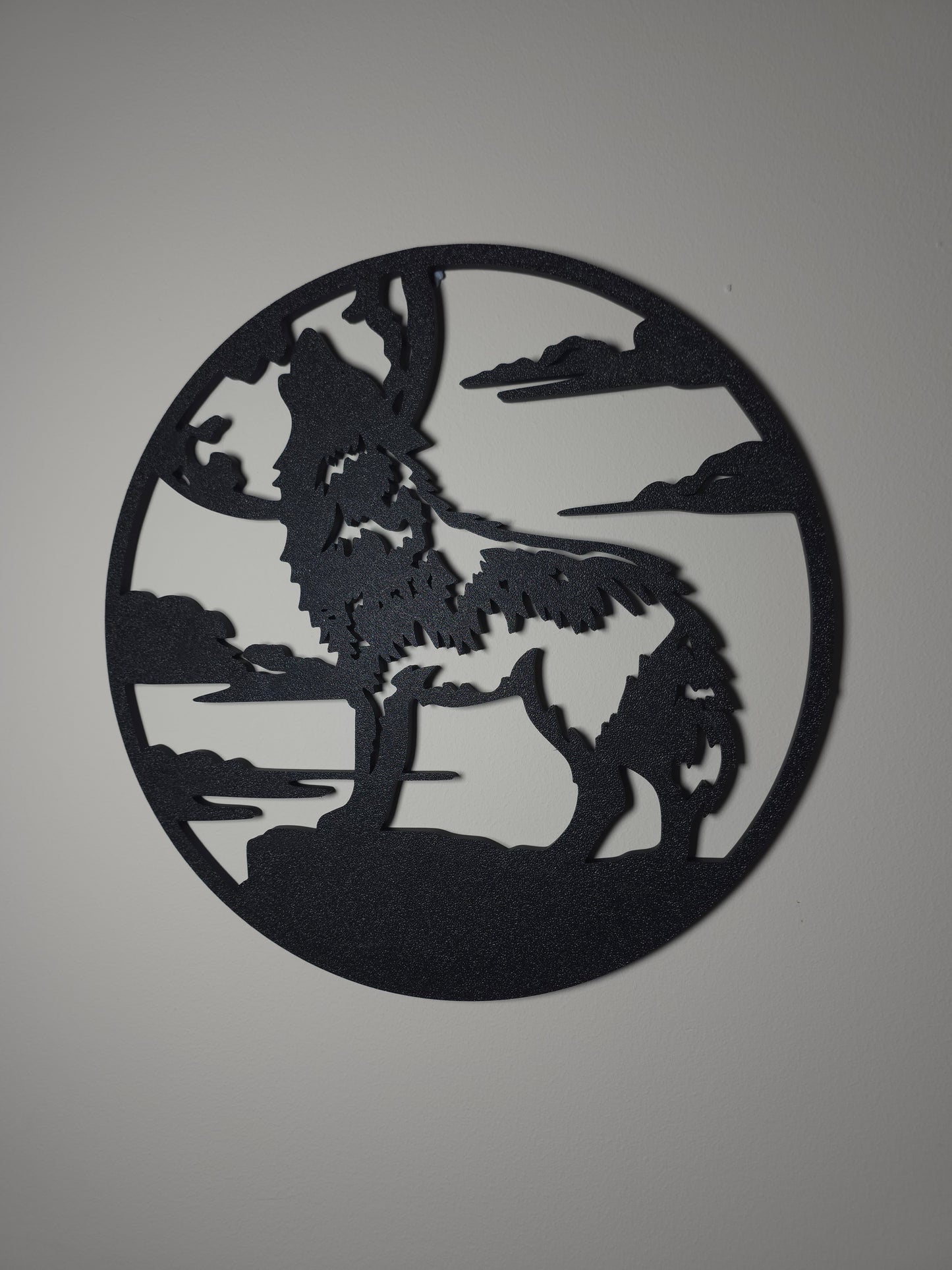 Howling Wolf Wall Art