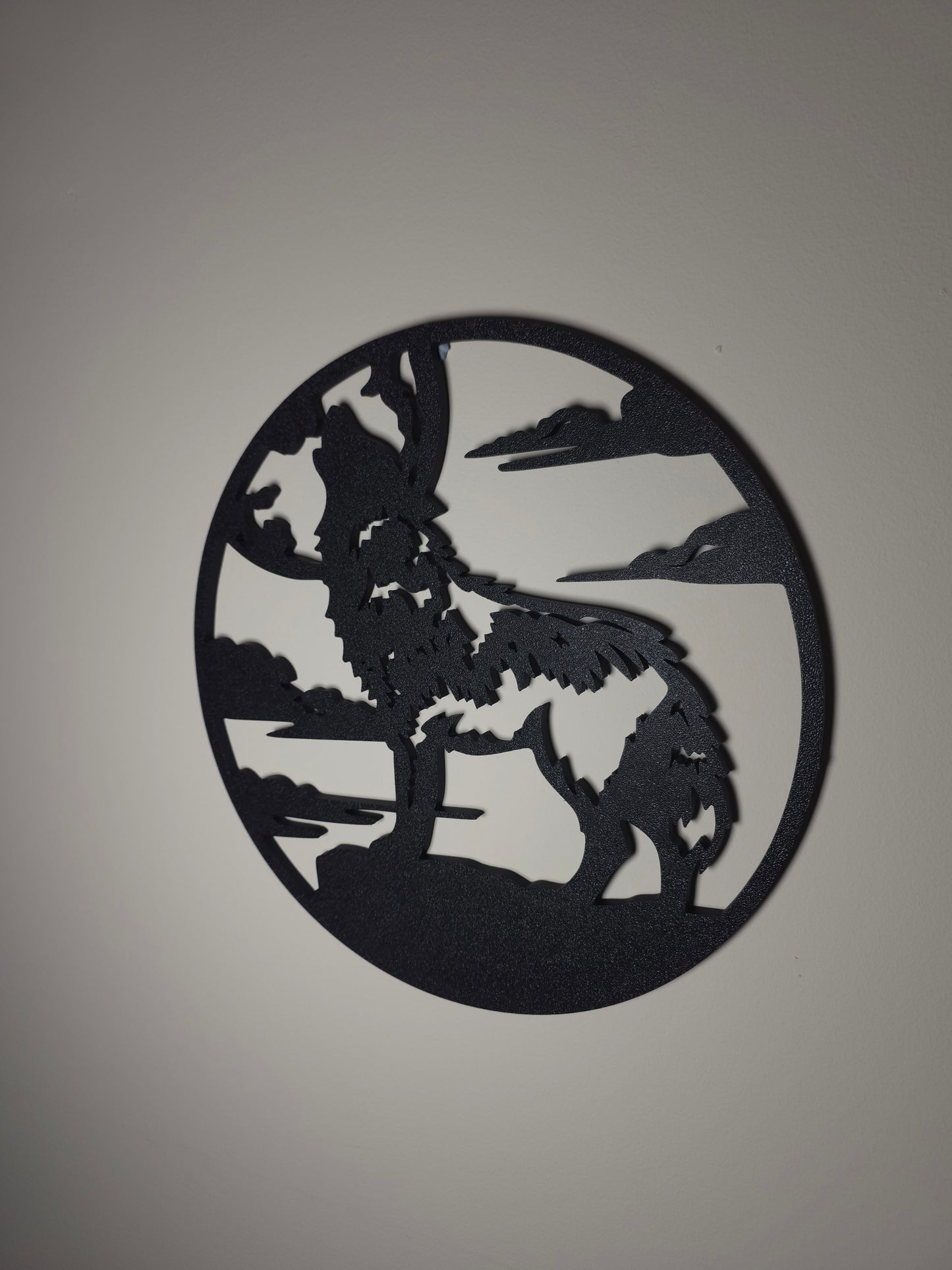 Howling Wolf Wall Art